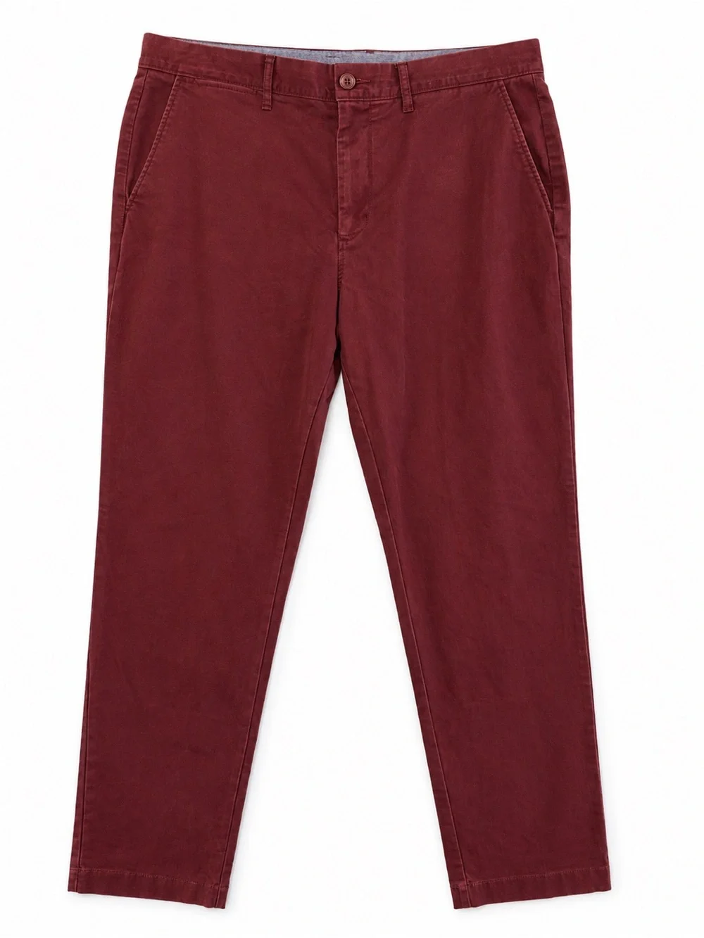 J.Crew 770 Straight Chino Pants Men’s 34x32 Burgundy Red Re-Imagined